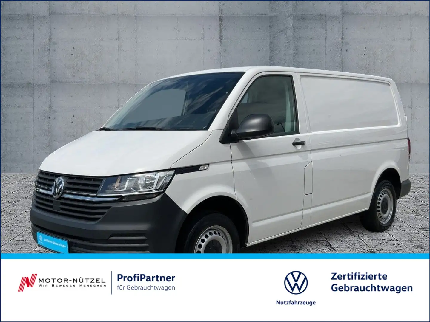 Volkswagen T6.1 Kasten 2.0 TDI DSG 2xPDC+KLIMA+SHZ+ZV+DAB+ Weiß - 1