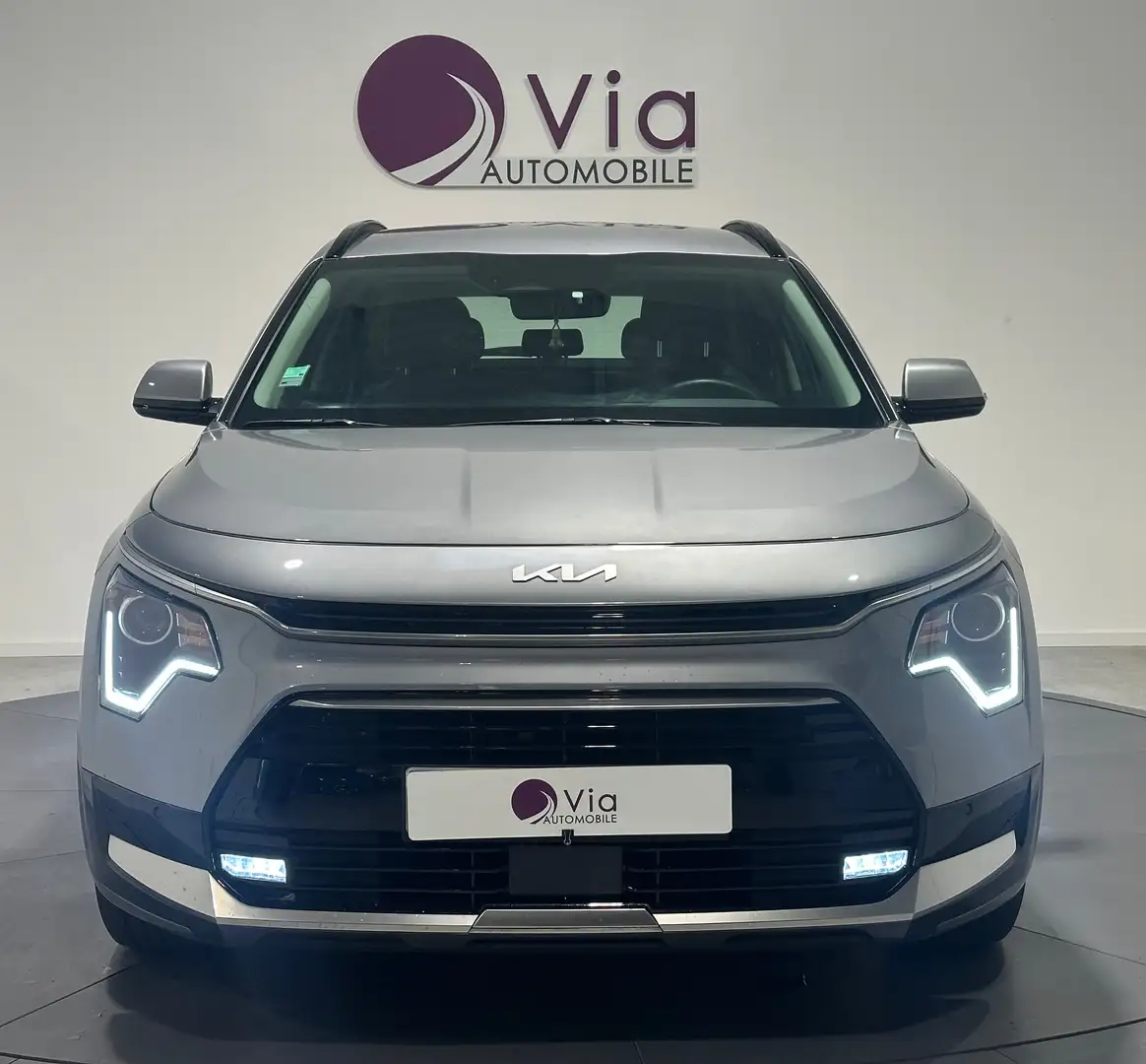 Kia Niro 1.6 GDi 129 ch HEV BVA DCT6 Active Gris - 2