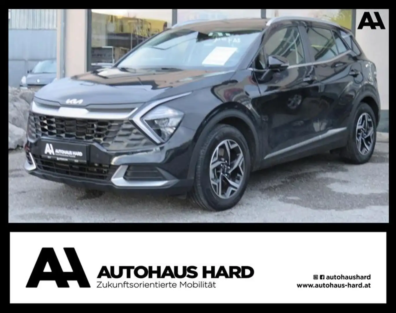 Kia Sportage 1,6 TGDI 48V Silber DCT7 | Erstbesitz | Service... Schwarz - 1