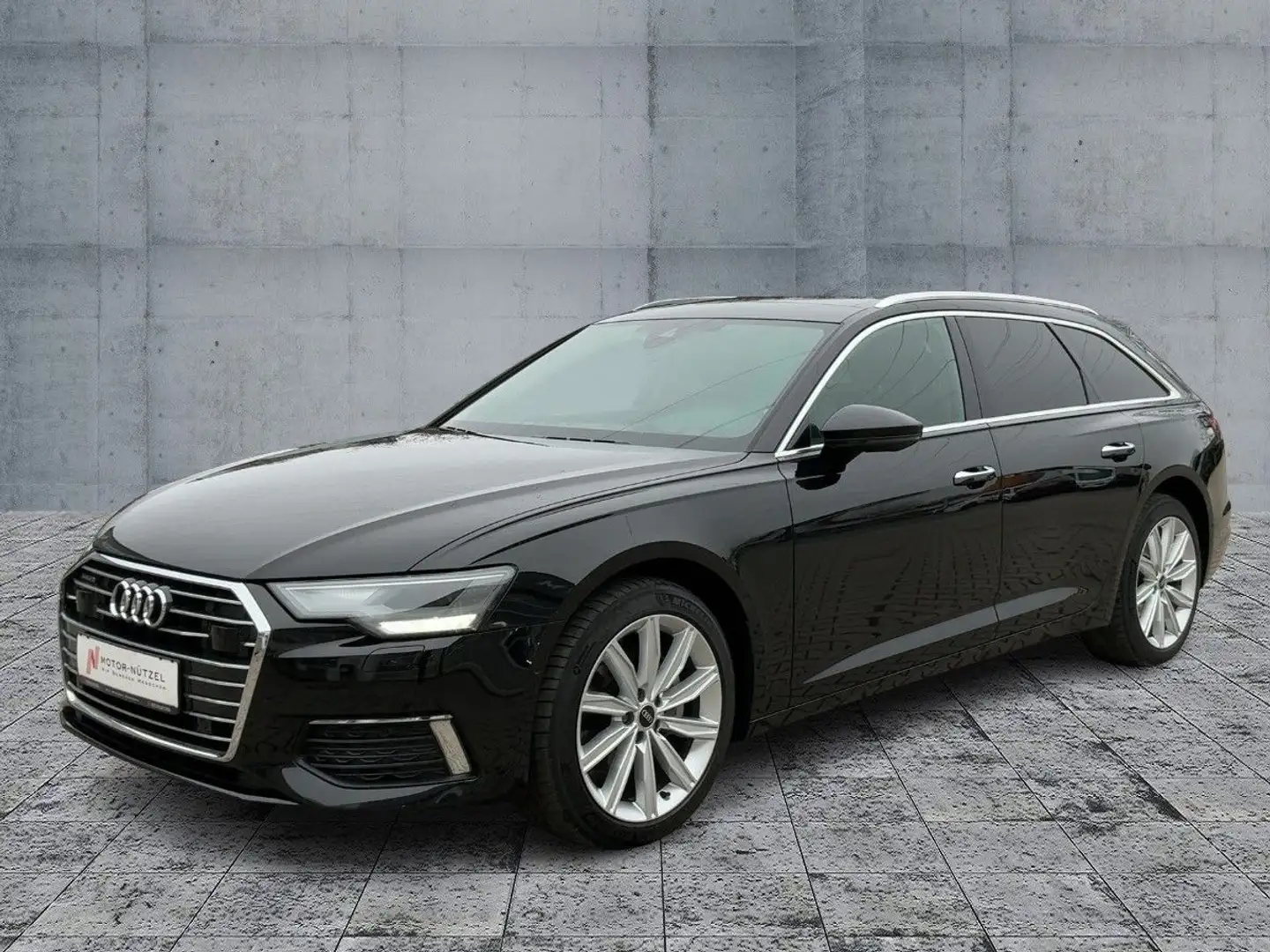 Audi A6 40 TDI QU 5JG+LED+NAVI+HuD+PANO+AHK-Vob Schwarz - 2