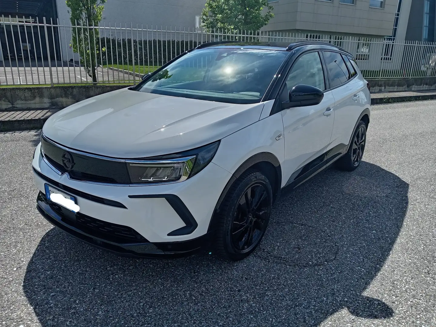 Opel Grandland 1.5 hdi 130cv aut GS LINE unicop Fatturabile Bílá - 2