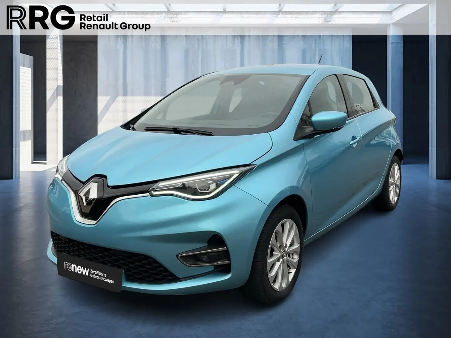 Renault ZOE R135 Z.E. 50 Experience CCS inkl. Batterie Winter-Techno-Komfort + Viseopaket Blau - 1