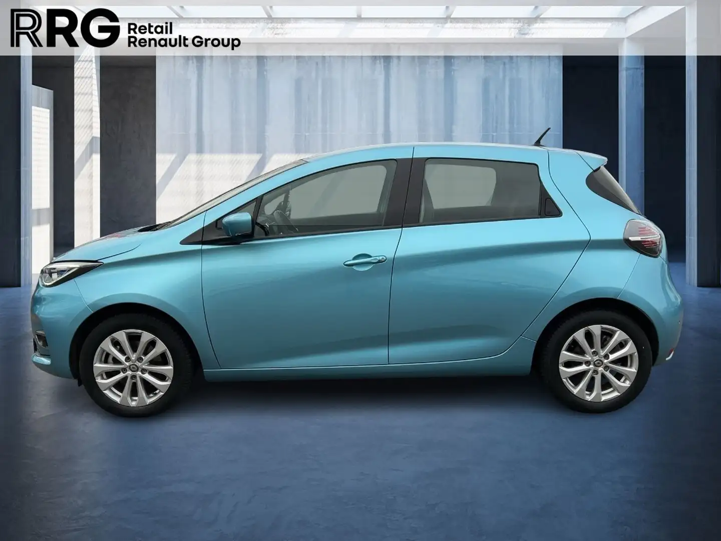 Renault ZOE R135 Z.E. 50 Experience CCS inkl. Batterie Winter-Techno-Komfort + Viseopaket Blau - 2