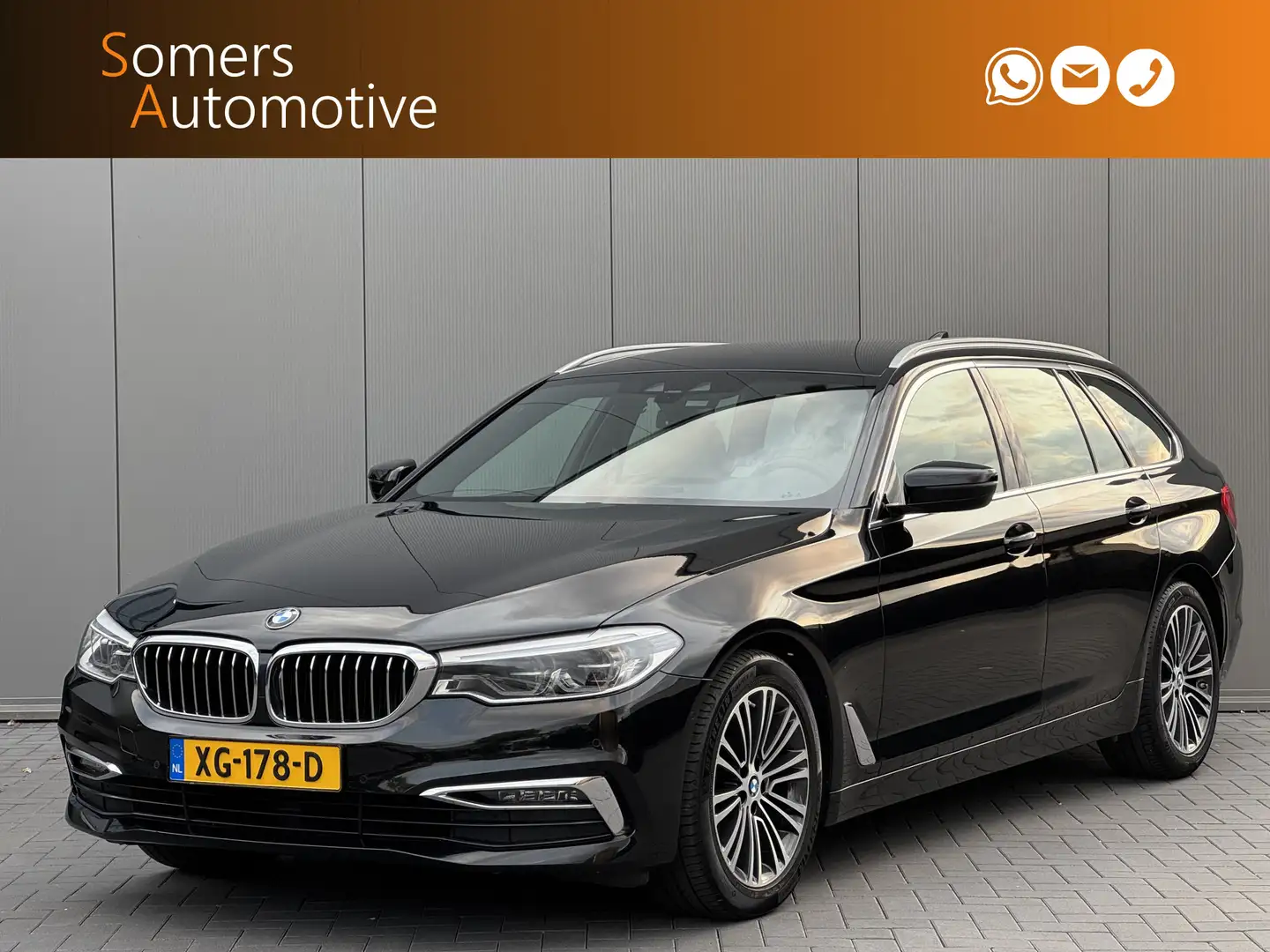 BMW 520 5-serie Touring 520d High Executive Luxury Line | Noir - 1