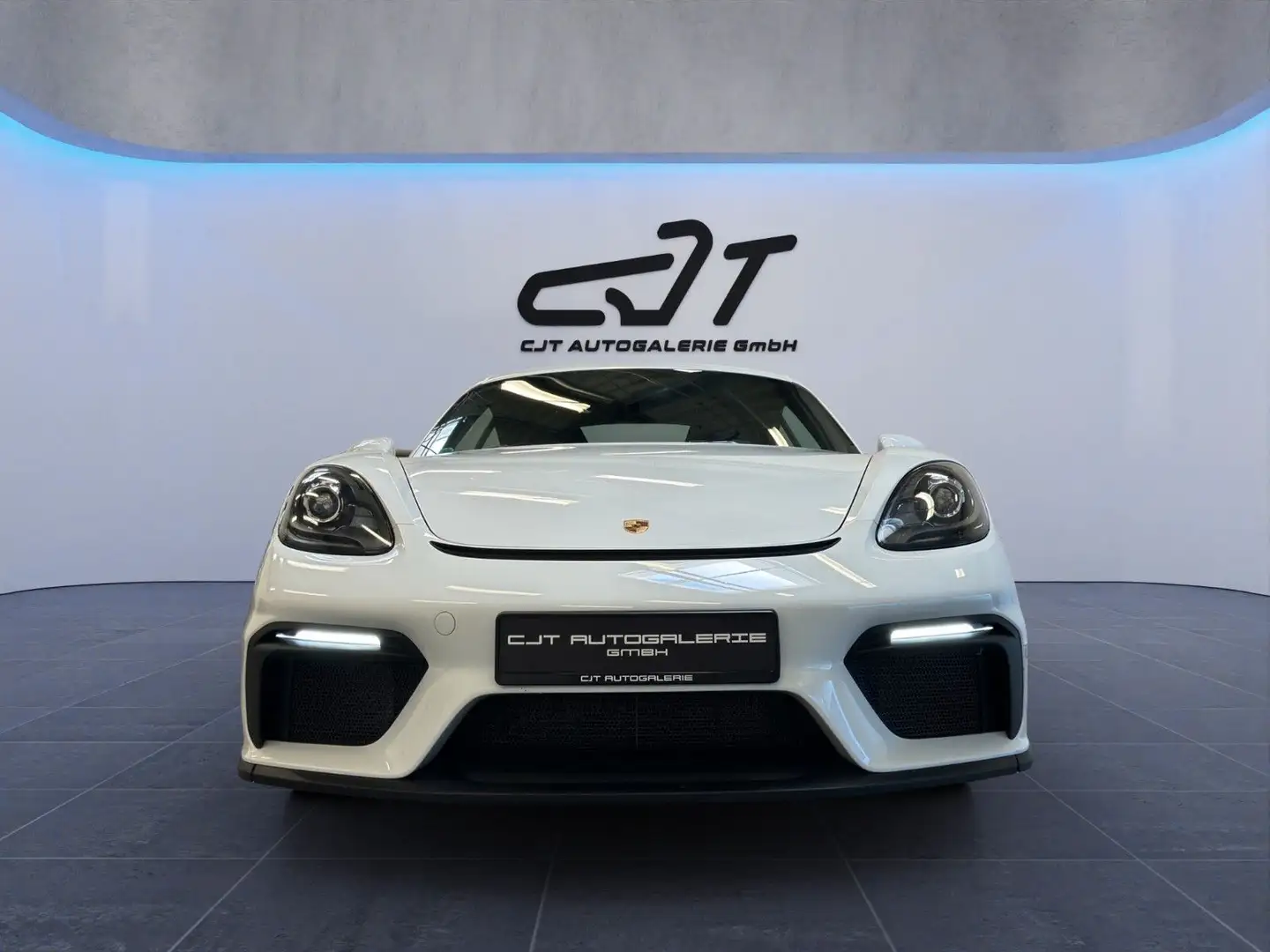 Porsche Cayman 718 GT4*CLUBSPORT*H.SCHALT*CARPLAY*DE* Wit - 2