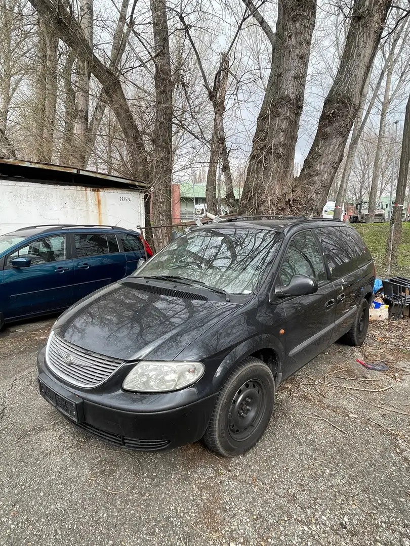 Chrysler Grand Voyager 2,5 LX CRD Ds. Zwart - 1