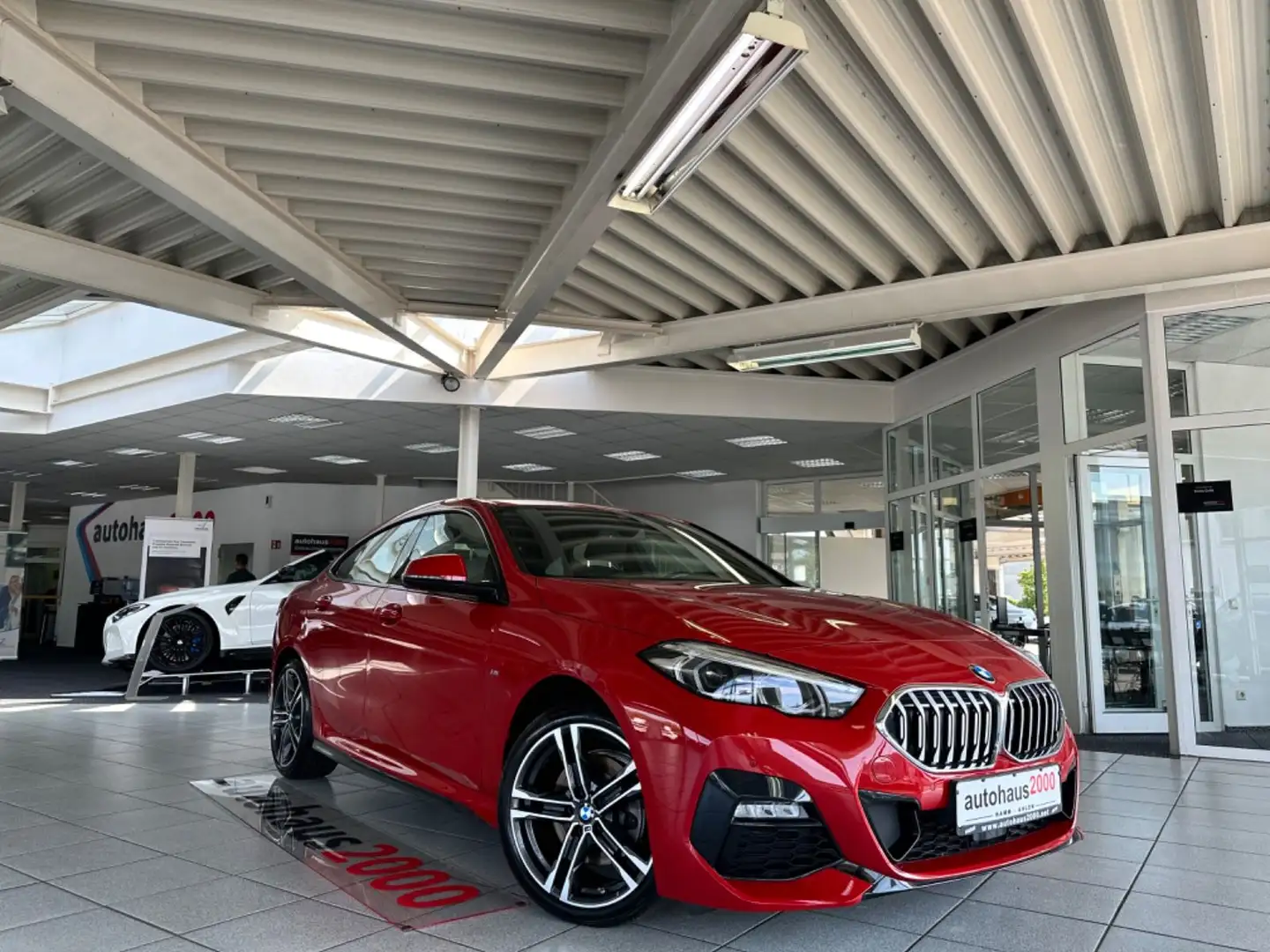 BMW 218i Gran Coupé M Sportpaket LED/NAVI/PDC Rouge - 1