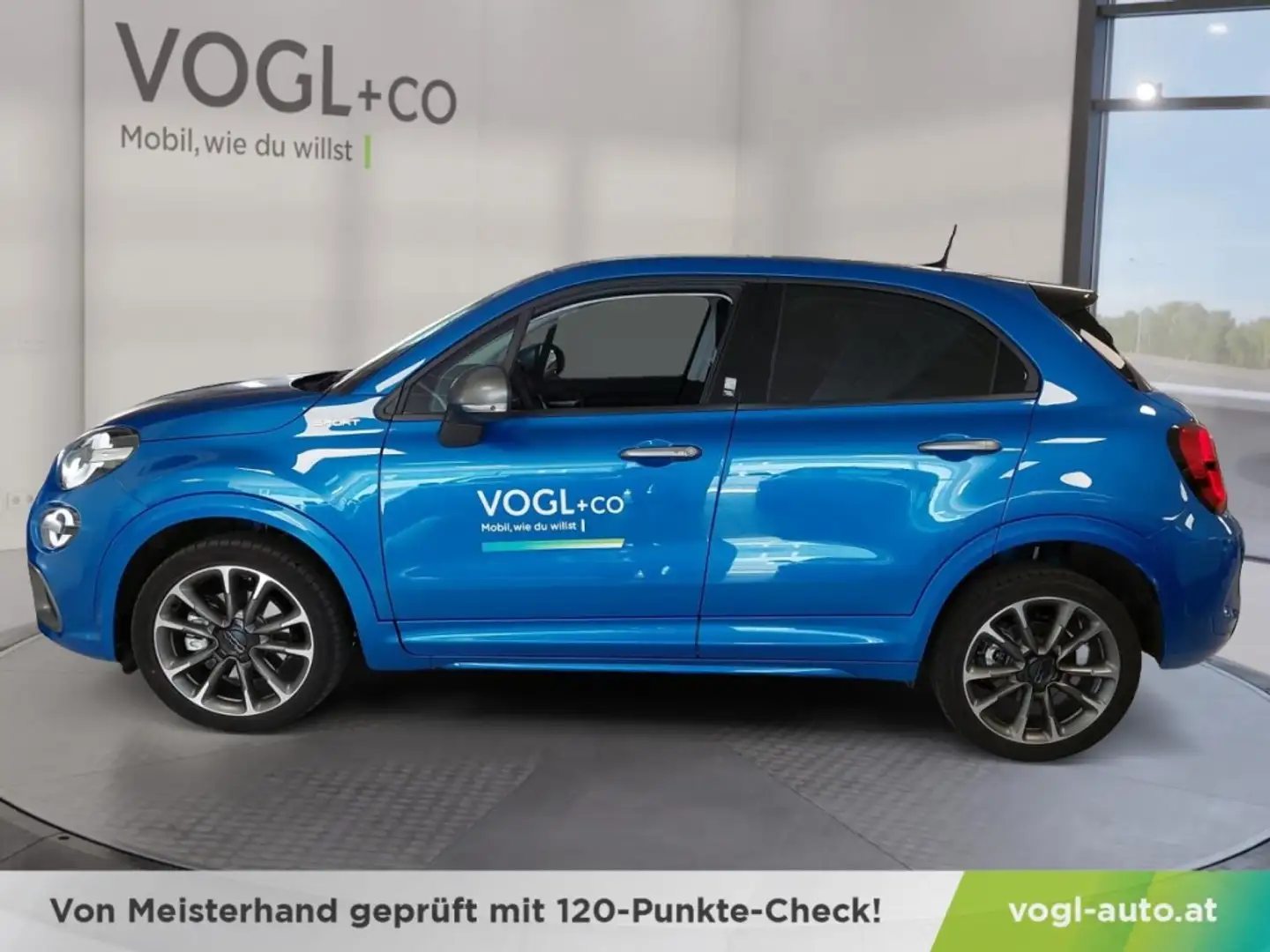 Fiat 500X Sport 130 7-Gang DCT Hybrid Kék - 2