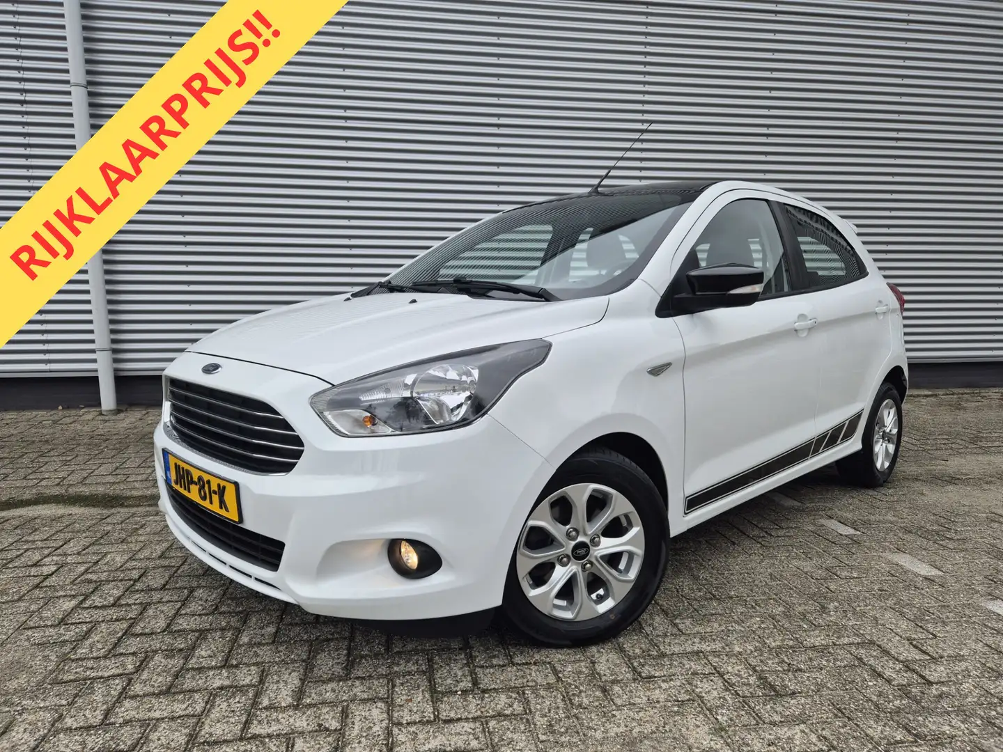 Ford Ka/Ka+ 1.2 Trend Ultimate ,Airco,cruisecontrol, Blanco - 1