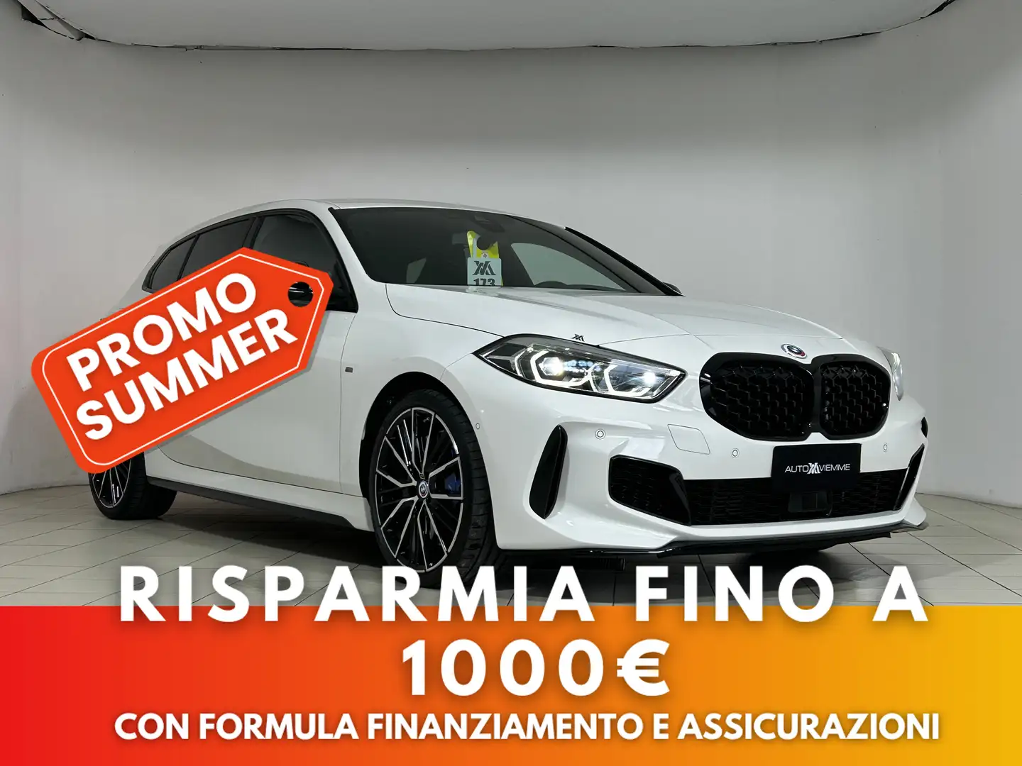 BMW 135 i M xdrive Steptronic + IVA esposta Weiß - 1