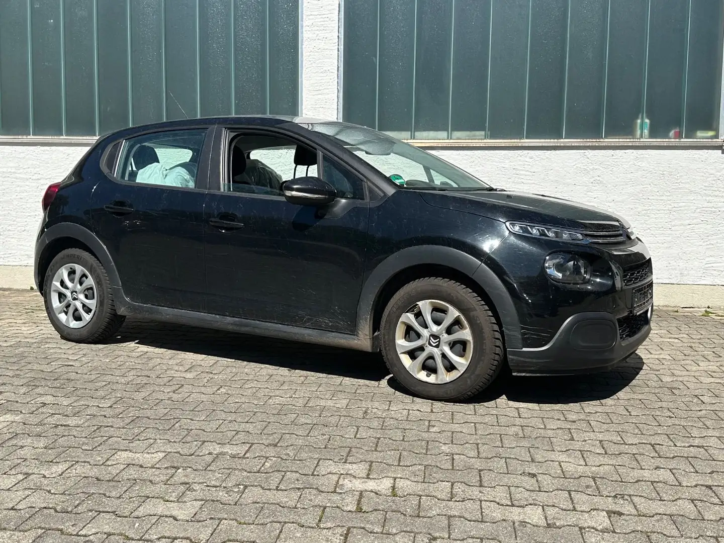 Citroen C3 Feel*EURO-6*KLIMA*8FACH*TEMPOMAT*PDC*MFL* Schwarz - 2