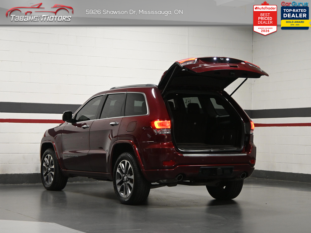2018 Jeep Grand Cherokee Overland No Accident Panoramic Roof Vented Seats