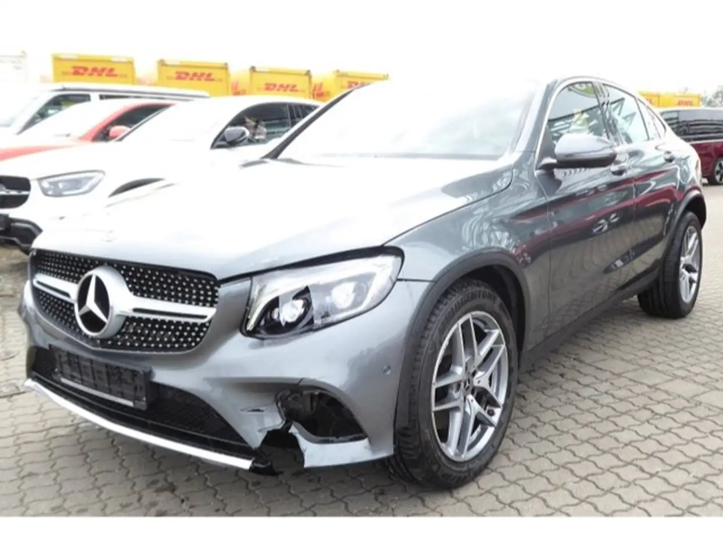 Mercedes-Benz GLC 300 Coupe AMG 4Matic Navi Kamera SHD Gris - 1