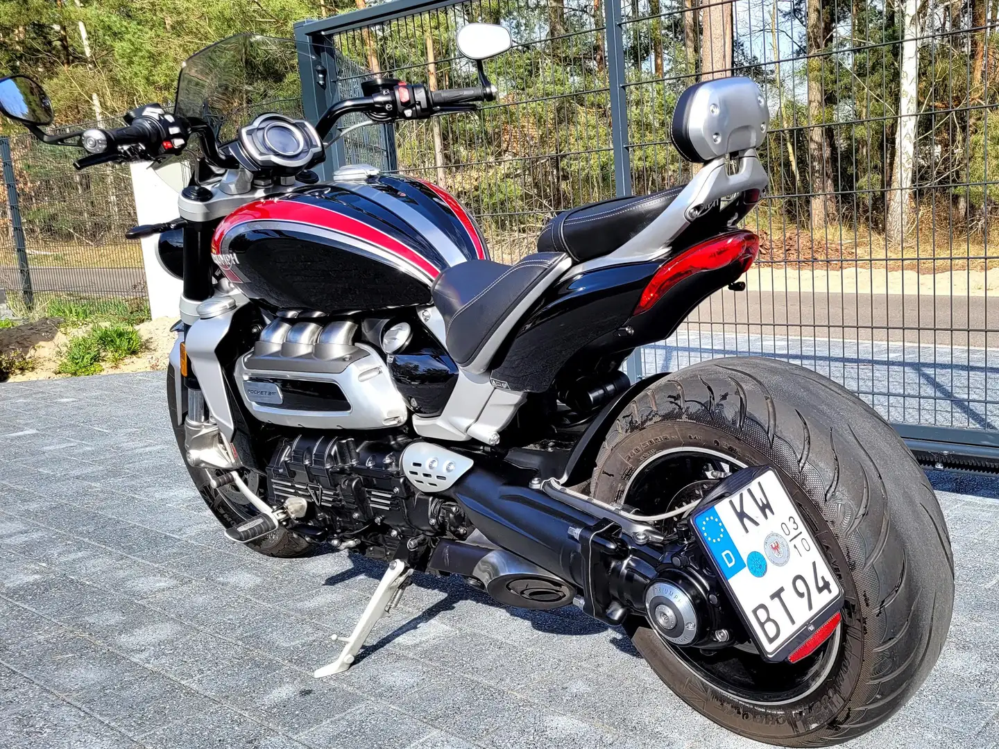 Triumph Rocket 3 GT Garantie bis 05/28 Rot - 2
