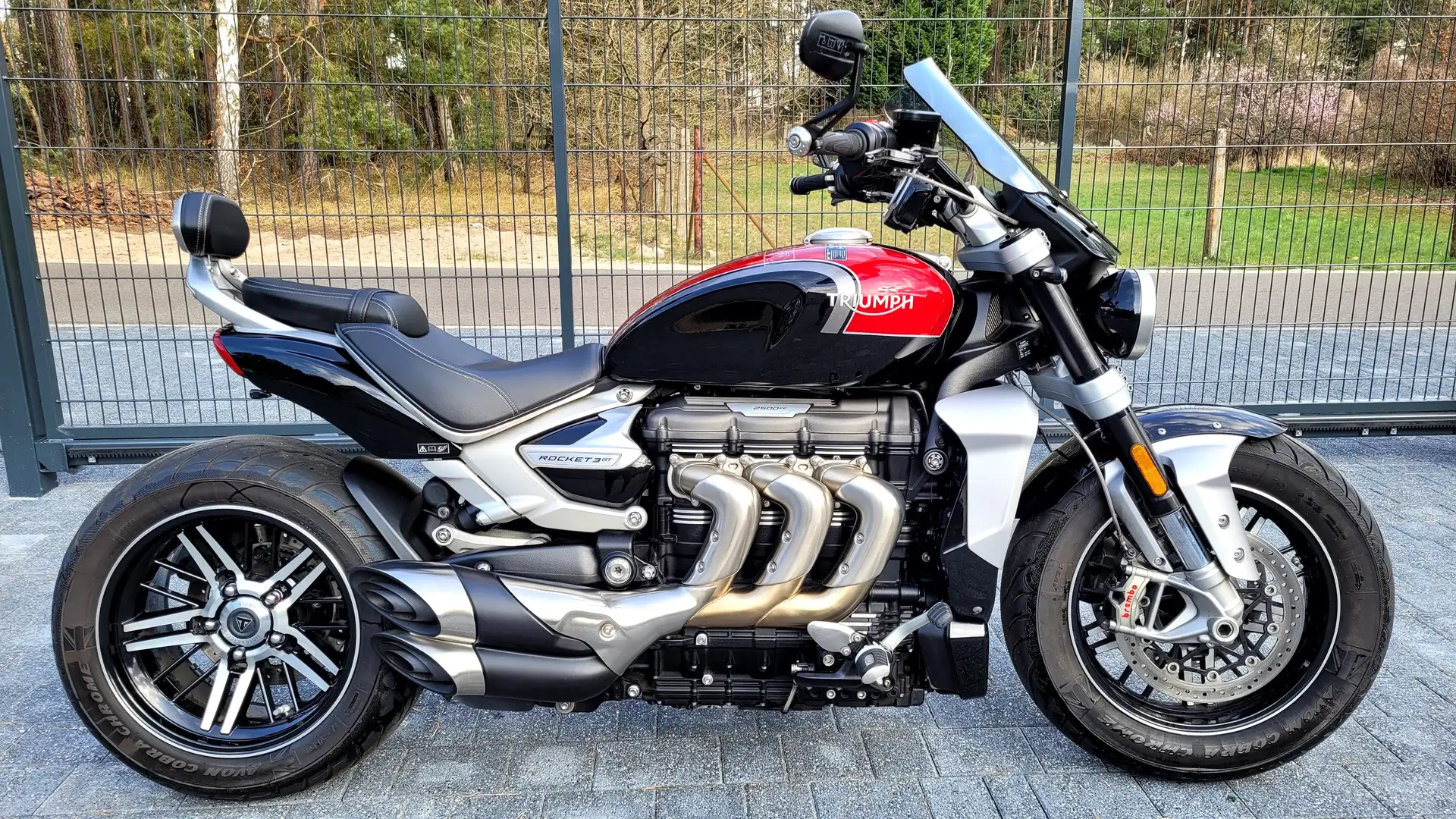 Triumph Rocket 3 GT Garantie bis 05/28 Rot - 1