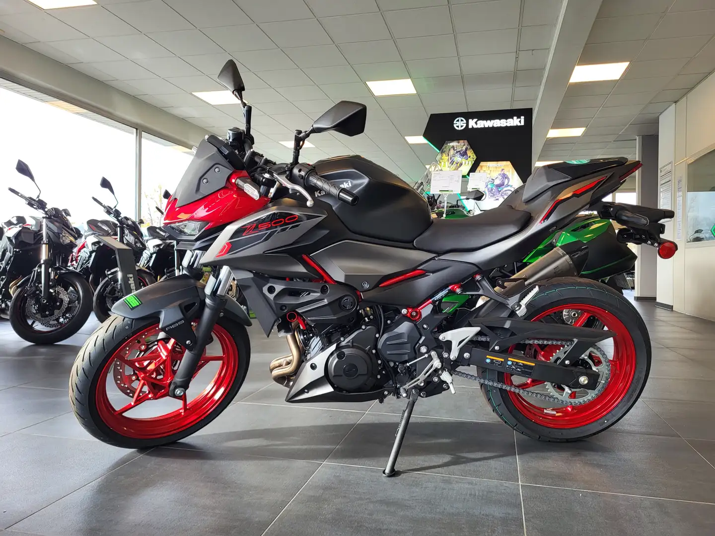 Kawasaki Z 500 SE Performance Rot - 2