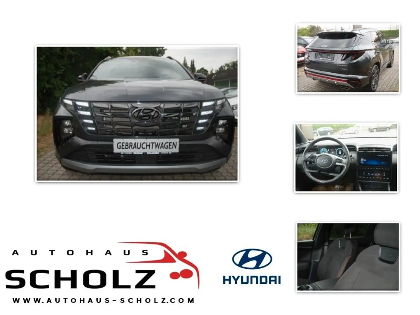 Hyundai TUCSON 1.6 T Plug-in N Line DCT 4WD Noir - 1