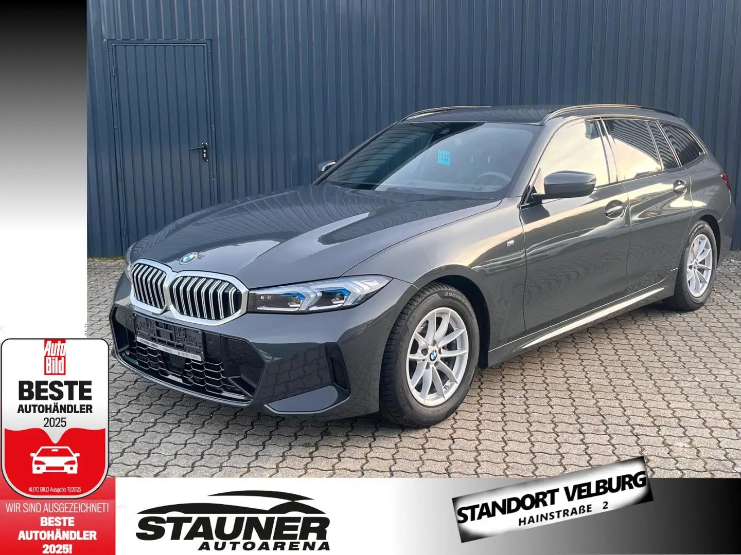BMW 318 i Aut. Touring M SPORT / AHK/Kamera/HeadUp Gris - 1