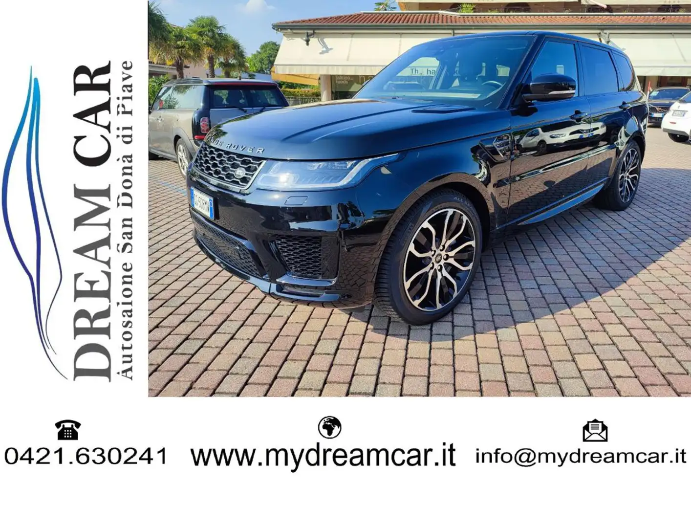 Land Rover Range Rover Sport 3.0D l6 249 CV MHEV HSE Dynamic Schwarz - 1