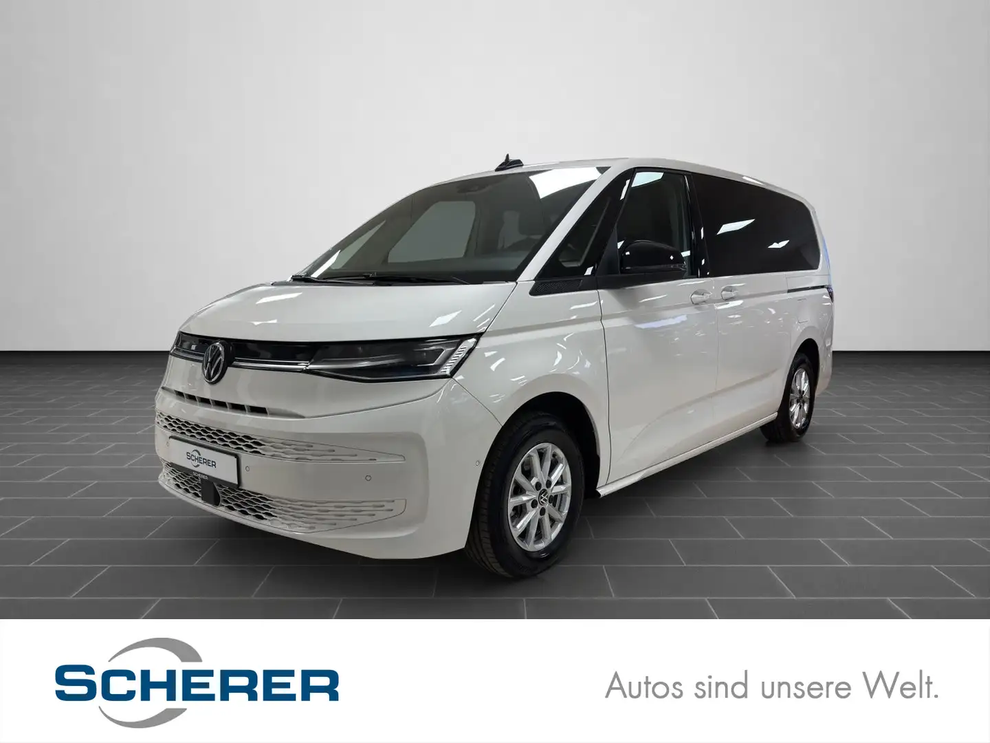 Volkswagen T7 Multivan T7 Multivan LÜ 2.0 TDI DSG IQ.LIGHT NAVI RFK ACC Weiß - 1