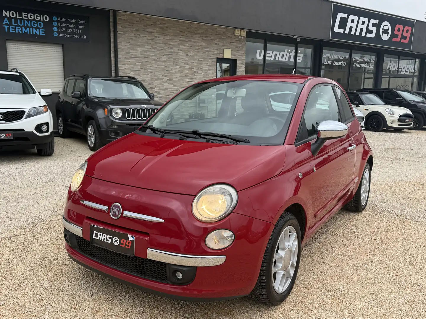 Fiat 500 1.2 Sport 69cv Rosso - 1