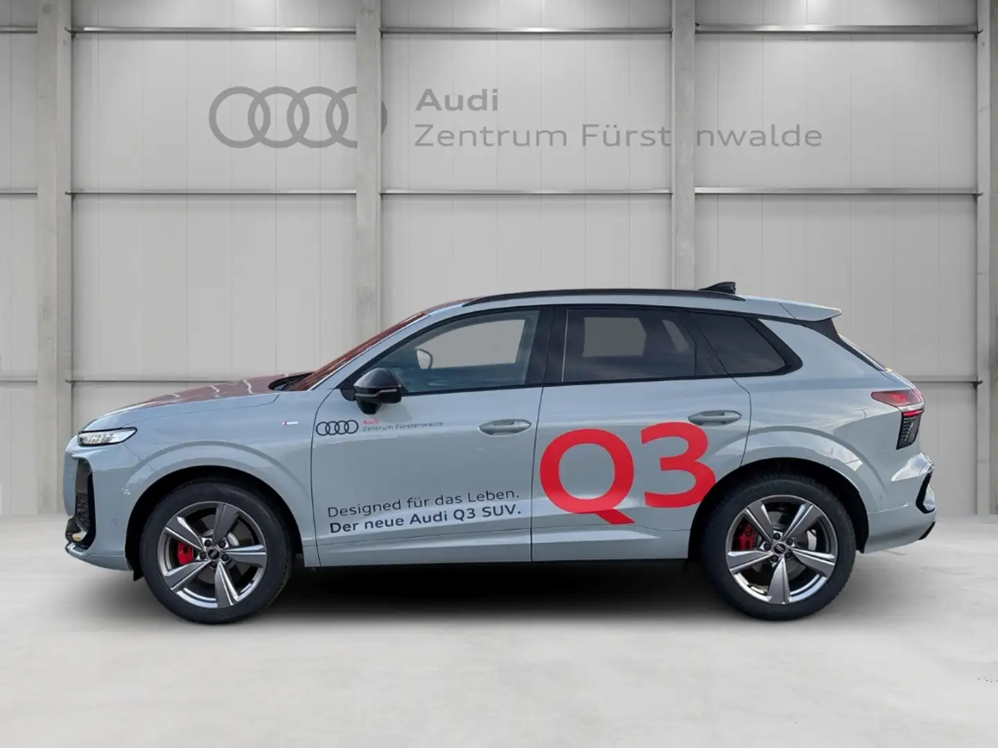 Audi Q3 SUV quattro S tronic TFSI quat. Stronic Panodach+d Grijs - 2