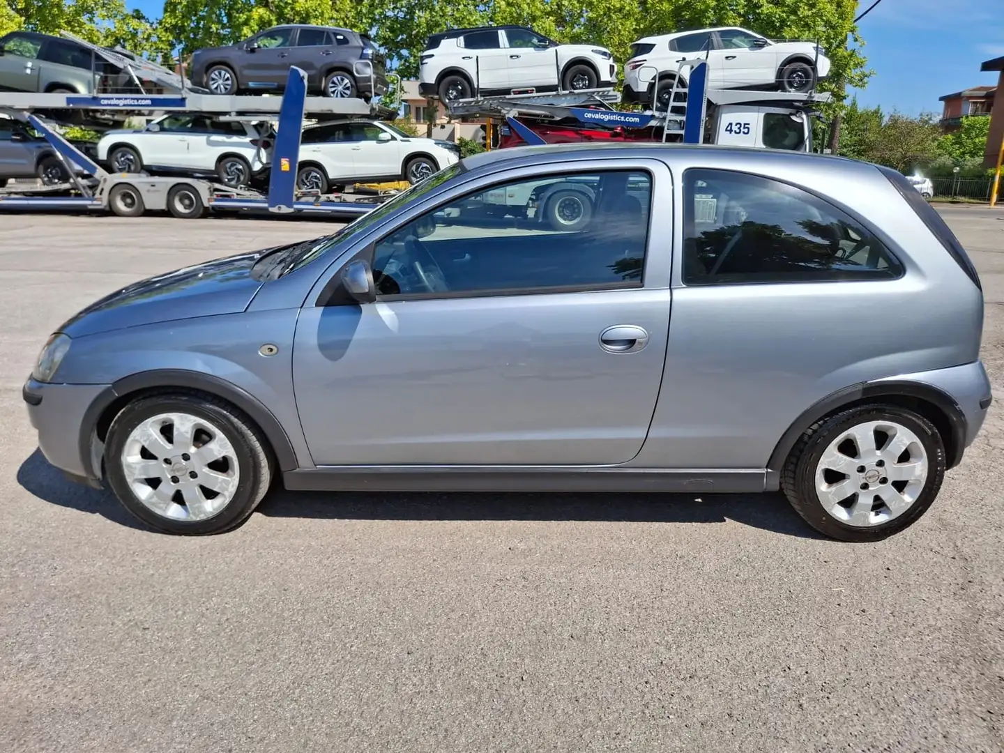 Opel Corsa Corsa III 2003 5p 1.3 cdti Club Grigio - 1