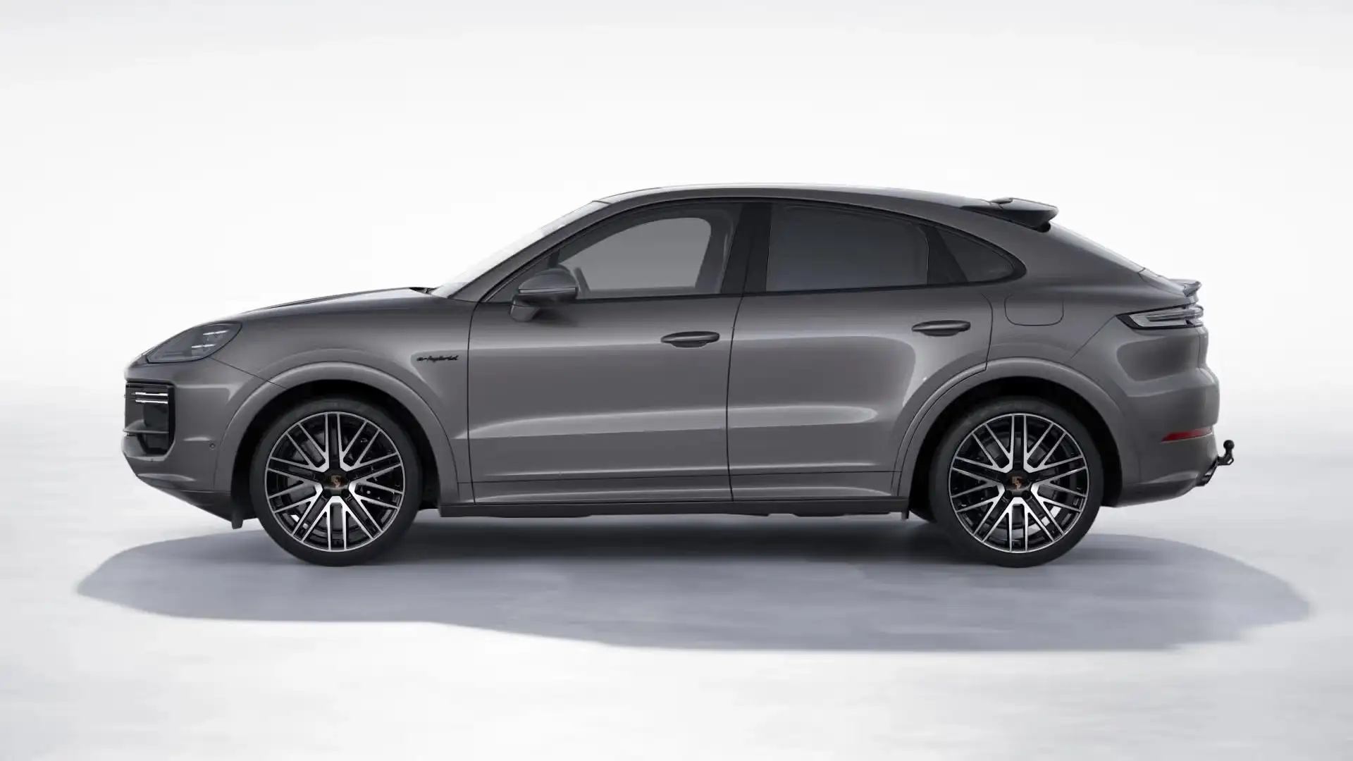 Porsche Cayenne Turbo E-Hybrid Coupé Gris - 2
