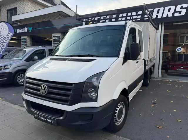 Volkswagen Crafter 2.0 CRTDi Airco 7place Plateau Attache Rec Carnet