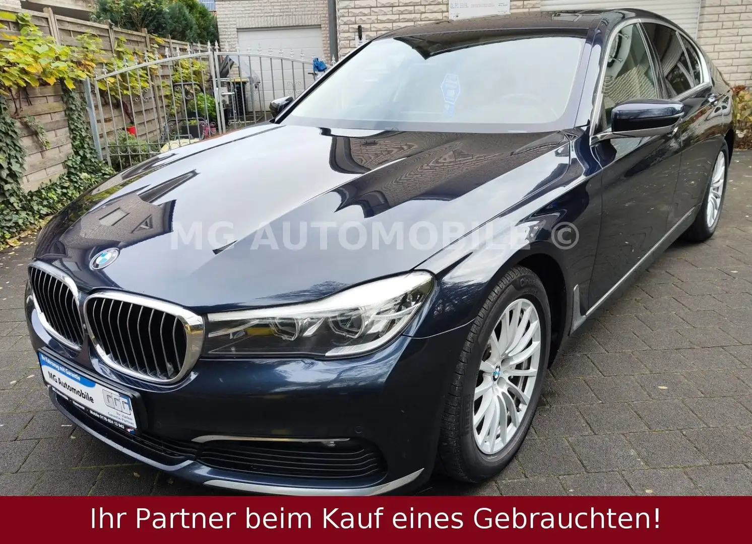 BMW 725 d Schiebedach Vollleder Led 360° Kamera Blau - 1