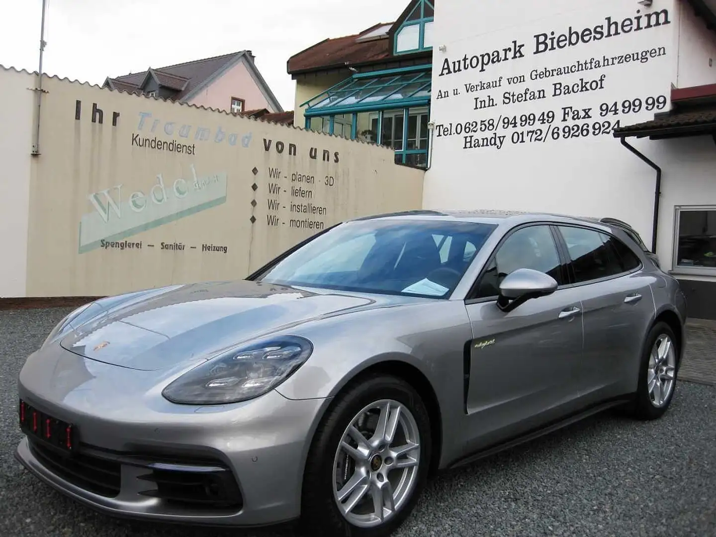 Porsche Panamera Sport Turismo Hybrid 4 E Top Ausst. Grijs - 1