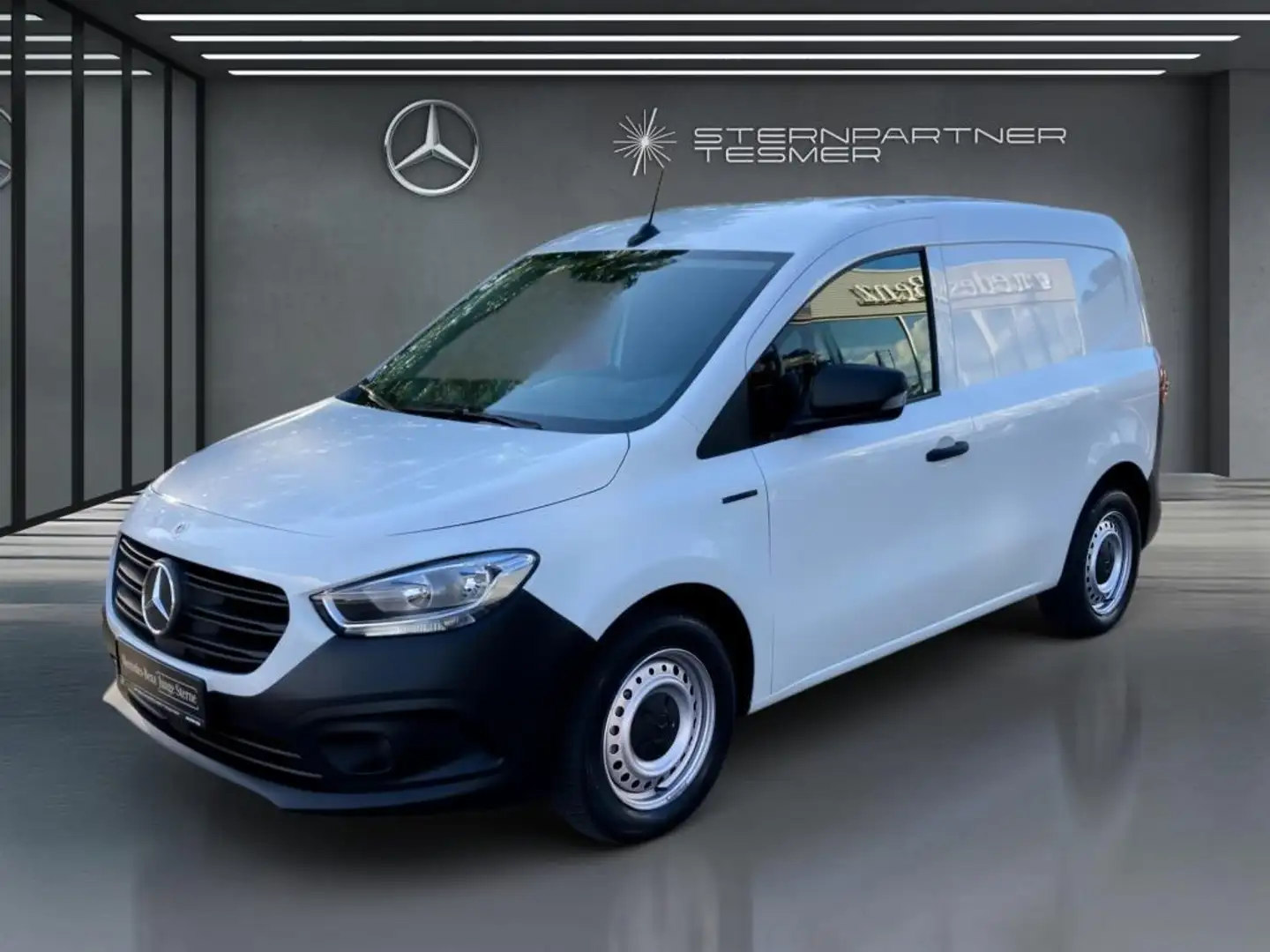 Mercedes-Benz Citan e Kasten BASE Klima+AHK1,35t+PTS Blanc - 2