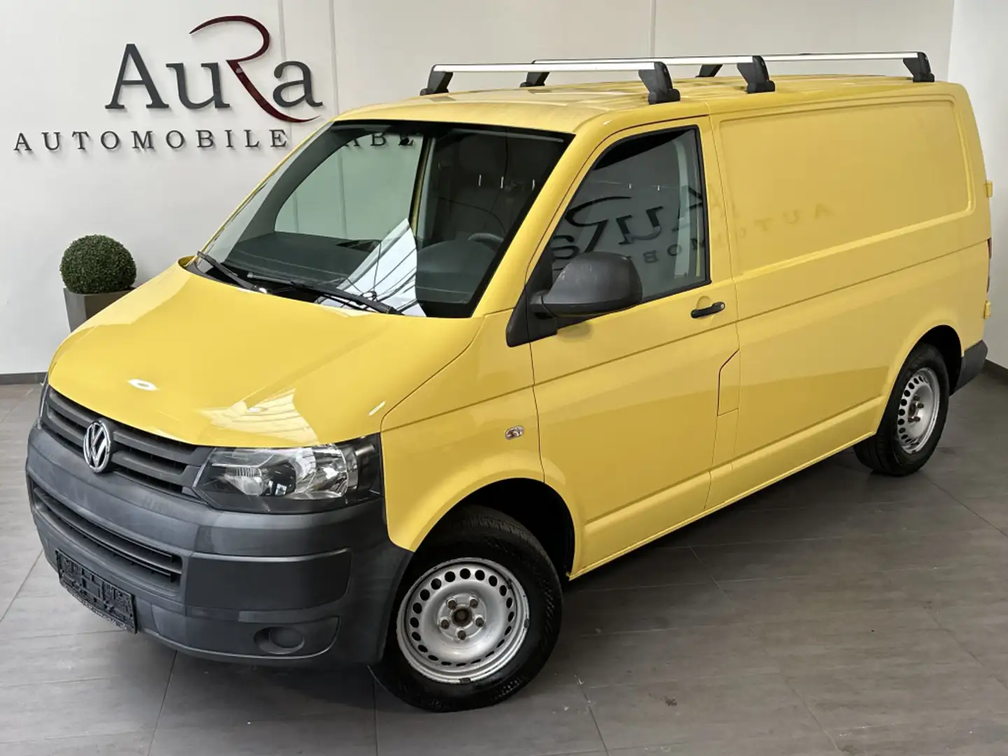 Volkswagen T6 Transporter 2.0 TDI Kasten KLIMA+SORTIMO+1HD Jaune - 1