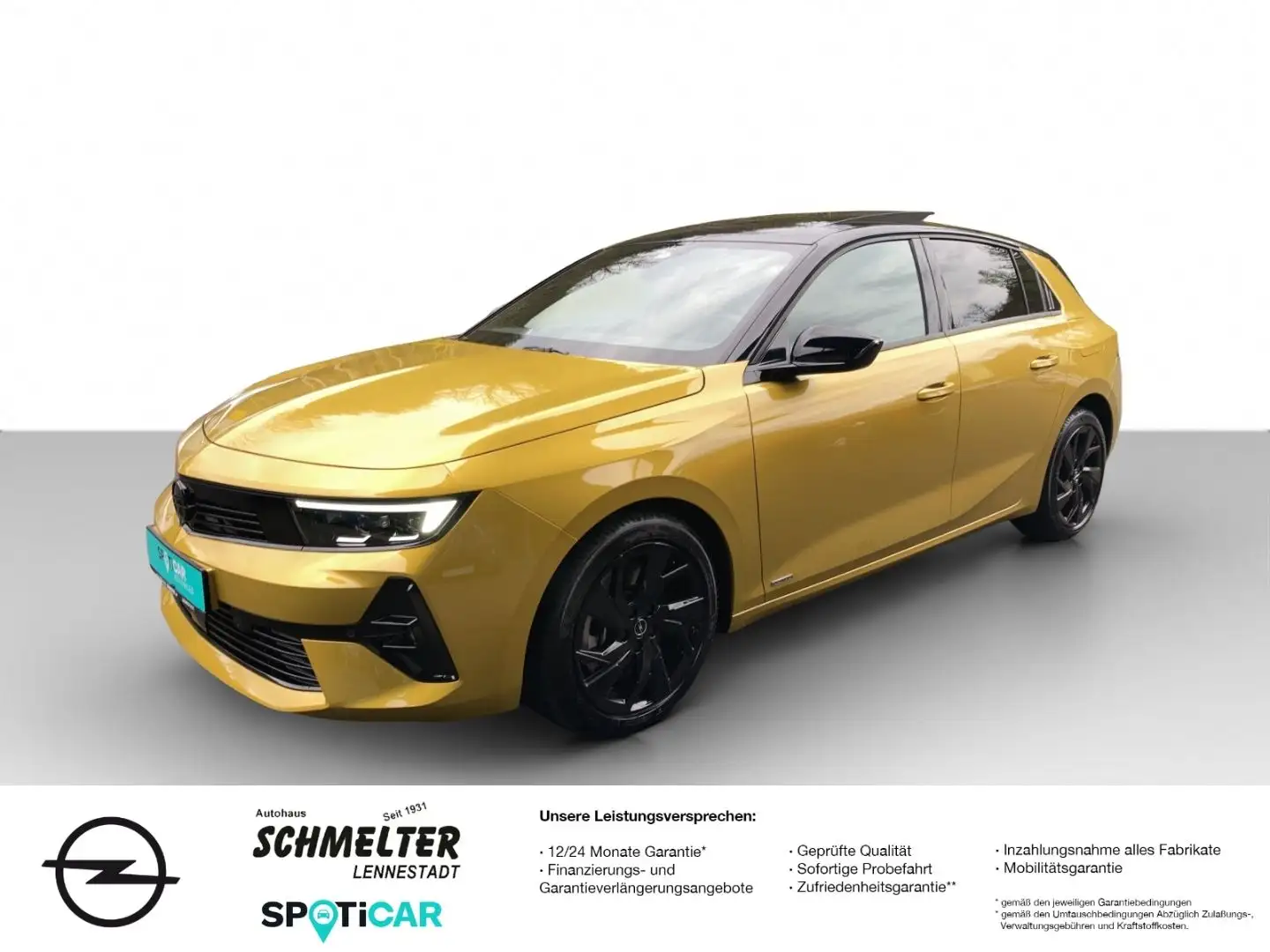 Opel Astra L Hybrid Ultimate Schiebedach Navi ... Amarillo - 1