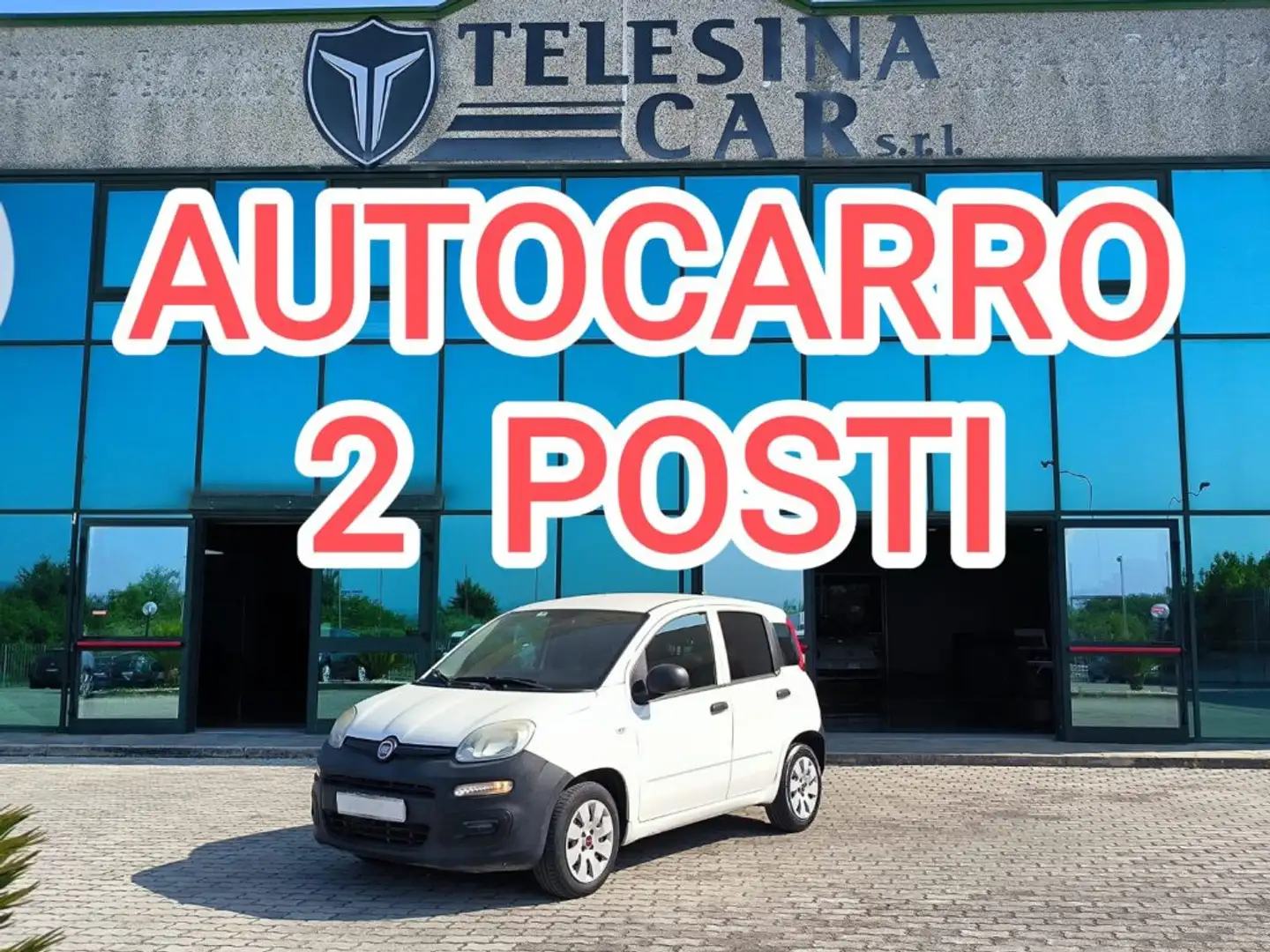 Fiat Panda 1.3 MJT AUTOCARRO 2 POSTI Bianco - 1
