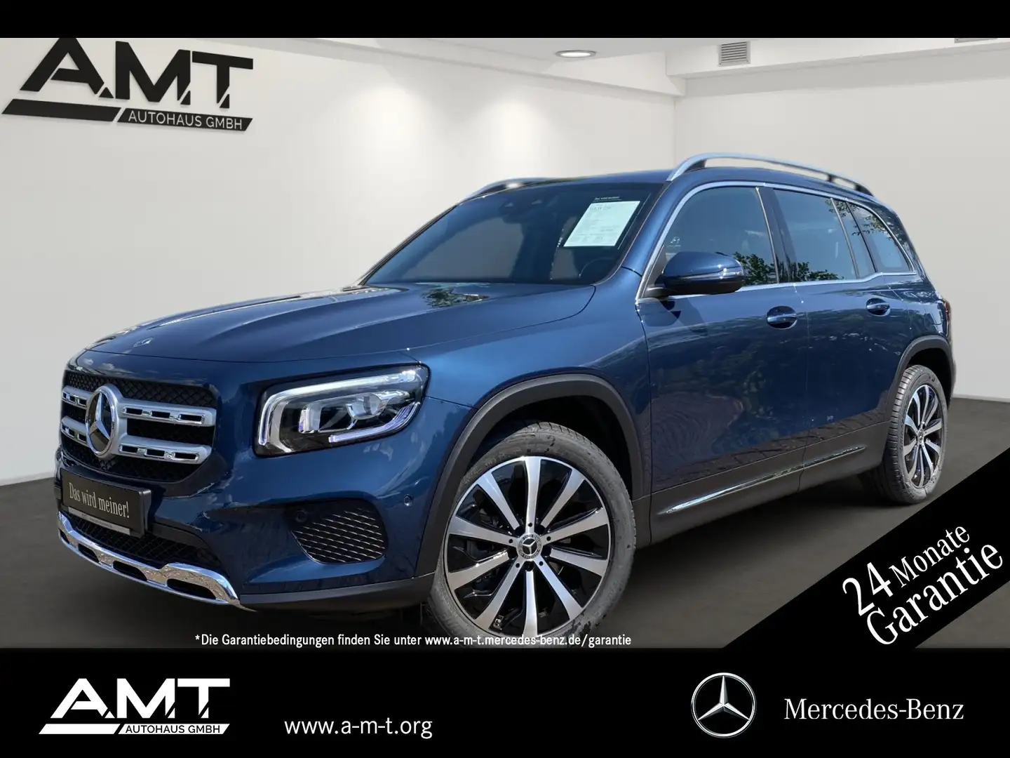 Mercedes-Benz GLB 250 GLB 250 Progressive+AHK+Kamera+Sound+LED+MBUX+19 Bleu - 1