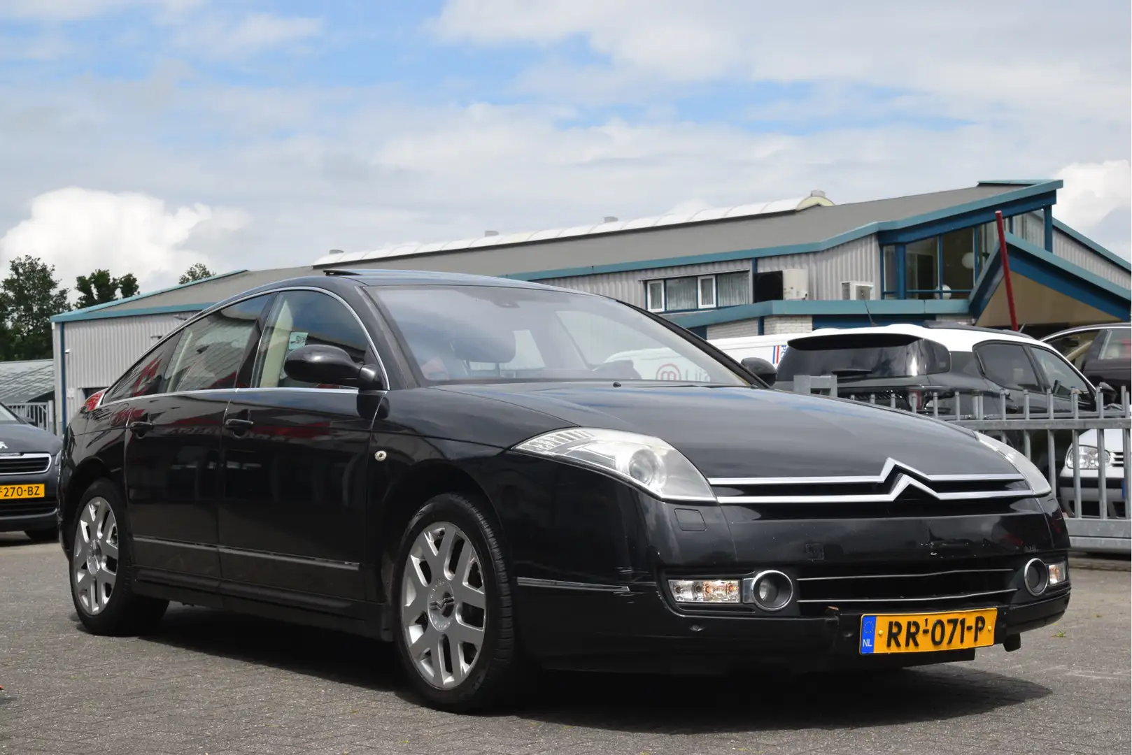 Citroen C6 2.7 HdiF V6 Exclusive Navi | Leer | Hydraulisch | Noir - 2