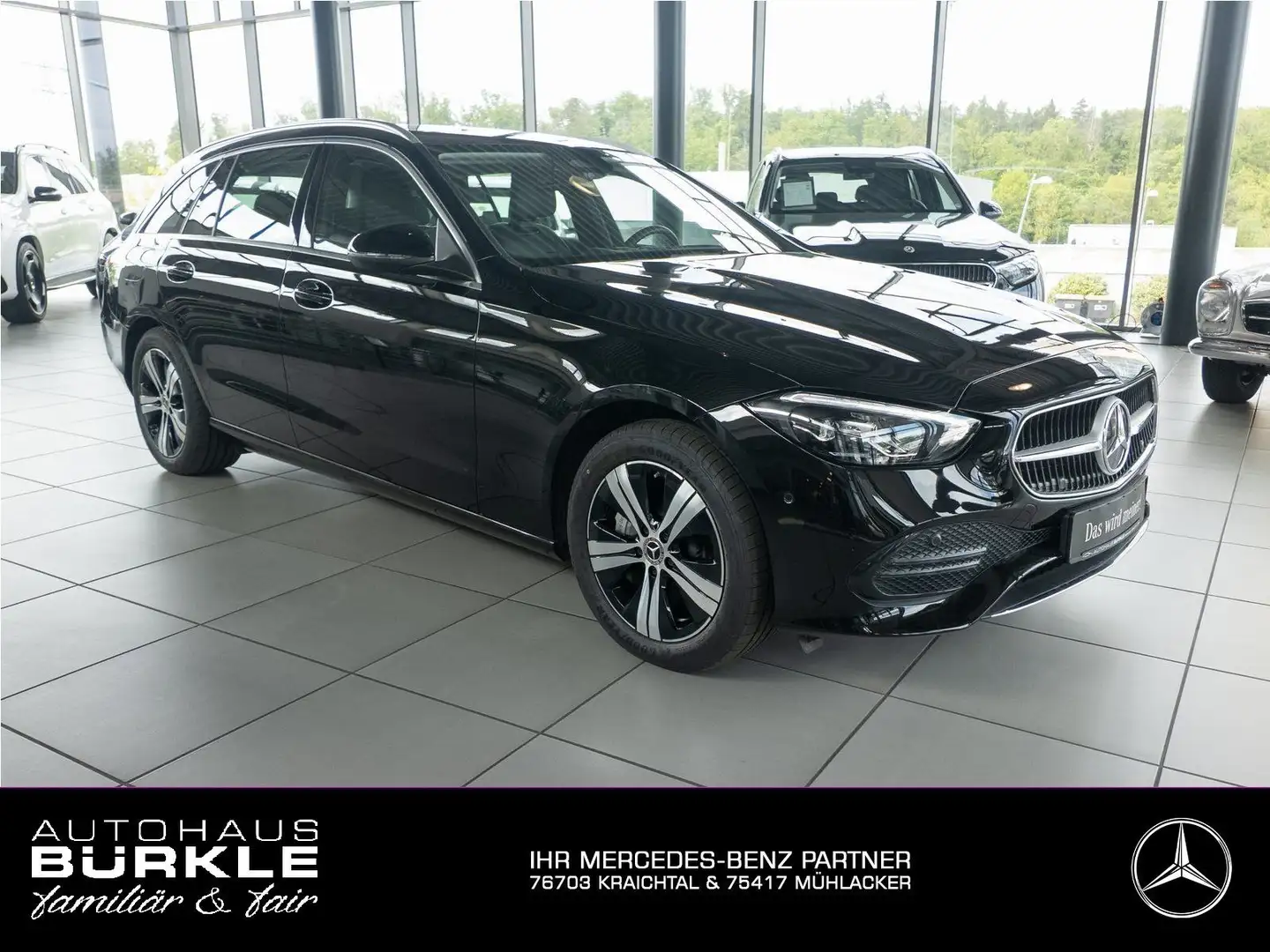 Mercedes-Benz C 300 e T Avantgarde LED,Easyp,Memory,RüKam,Totw Nero - 1