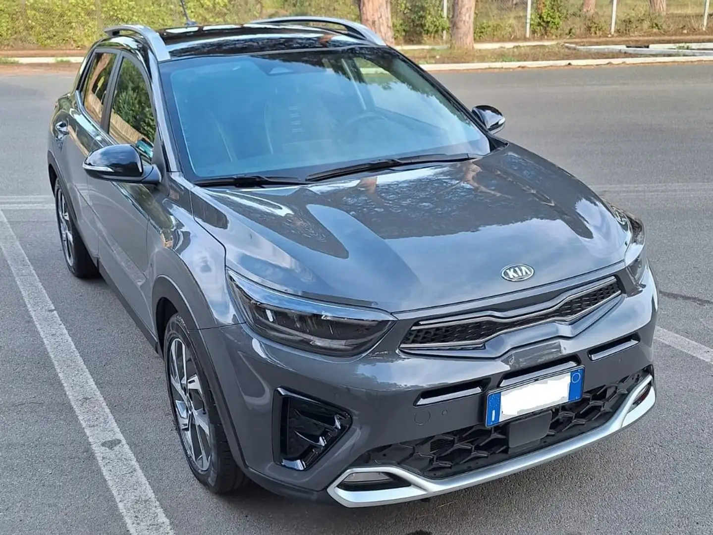 Kia Stonic Stonic 1.0 t-gdi mhev GT Line s/Techno 100cv imt Grigio - 2