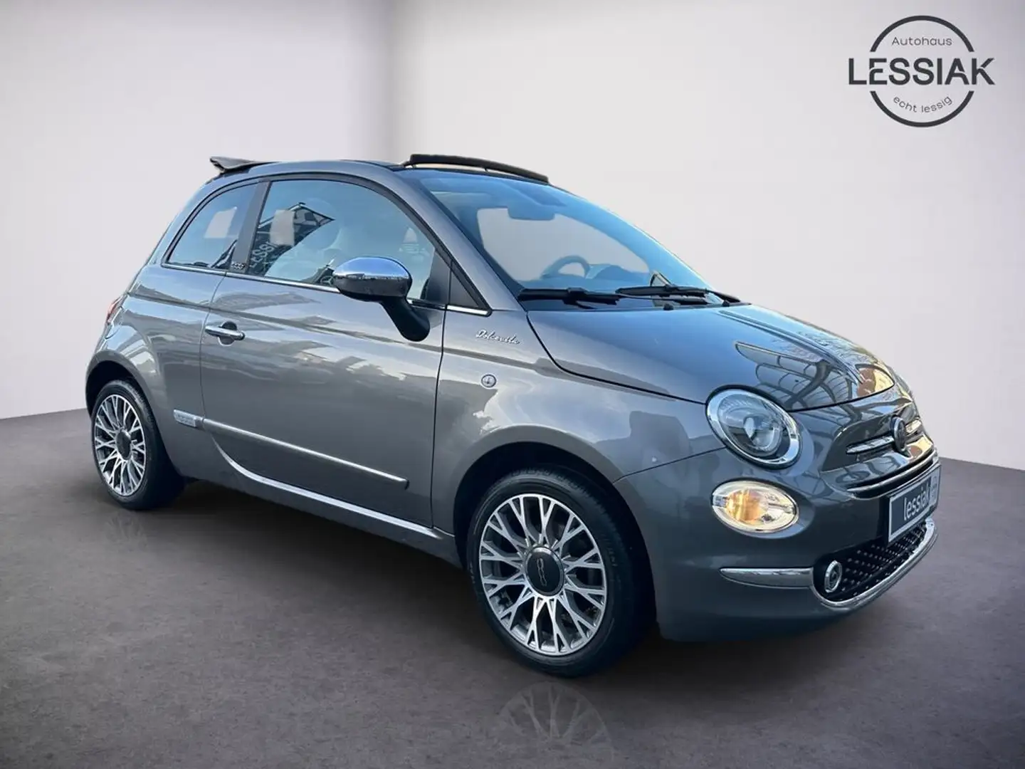 Fiat 500 FireFly Hybrid 70 Dolcevita Plus | Cabrio Grau - 2
