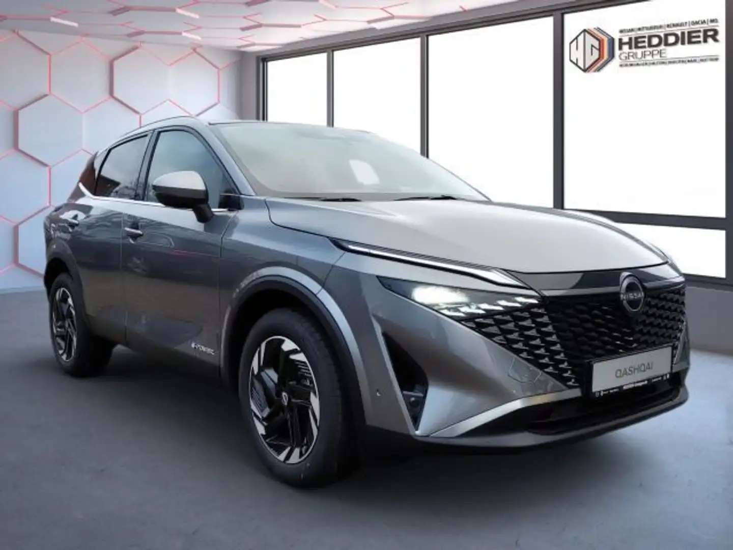 Nissan Qashqai N-Connecta e-Power*NAVI*KAMERA*SHZ*LHZ Grijs - 2