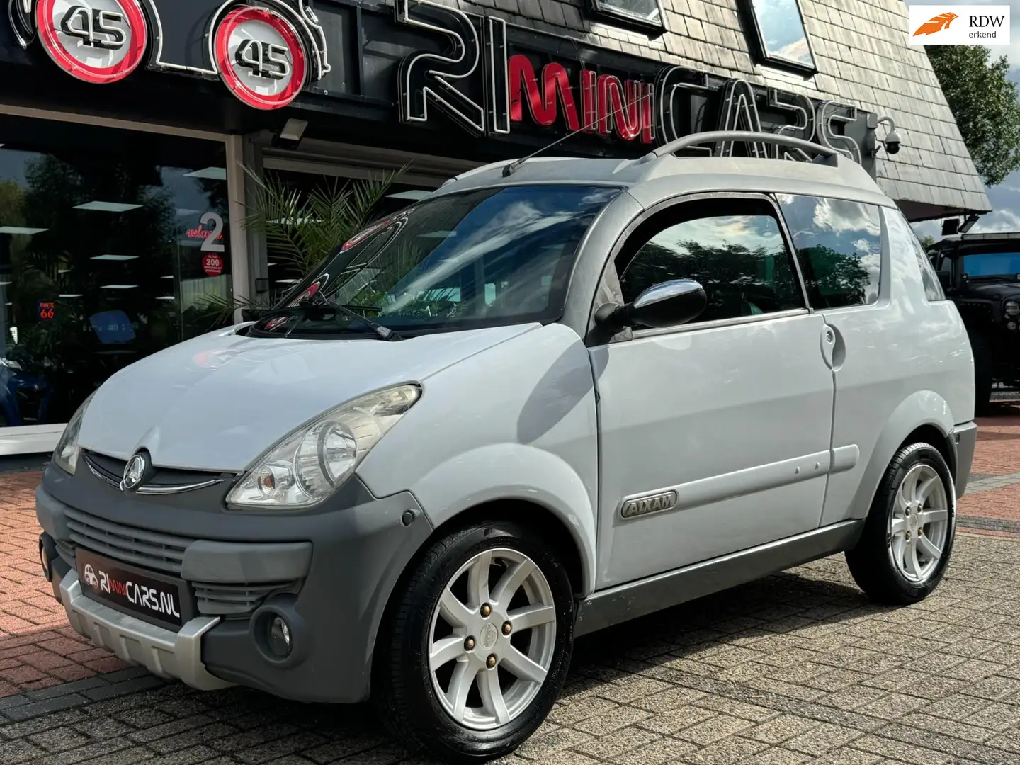 Aixam Crossline Brommobiel Super Luxe 2008 | Ruime Kofferbak 45km Plateado - 1