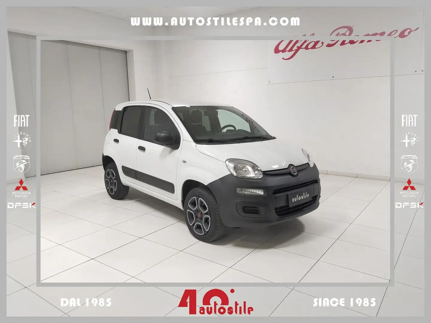 Fiat Panda 900cc 85Cv Van Eu6d 4X4 2p.POP Weiß - 1