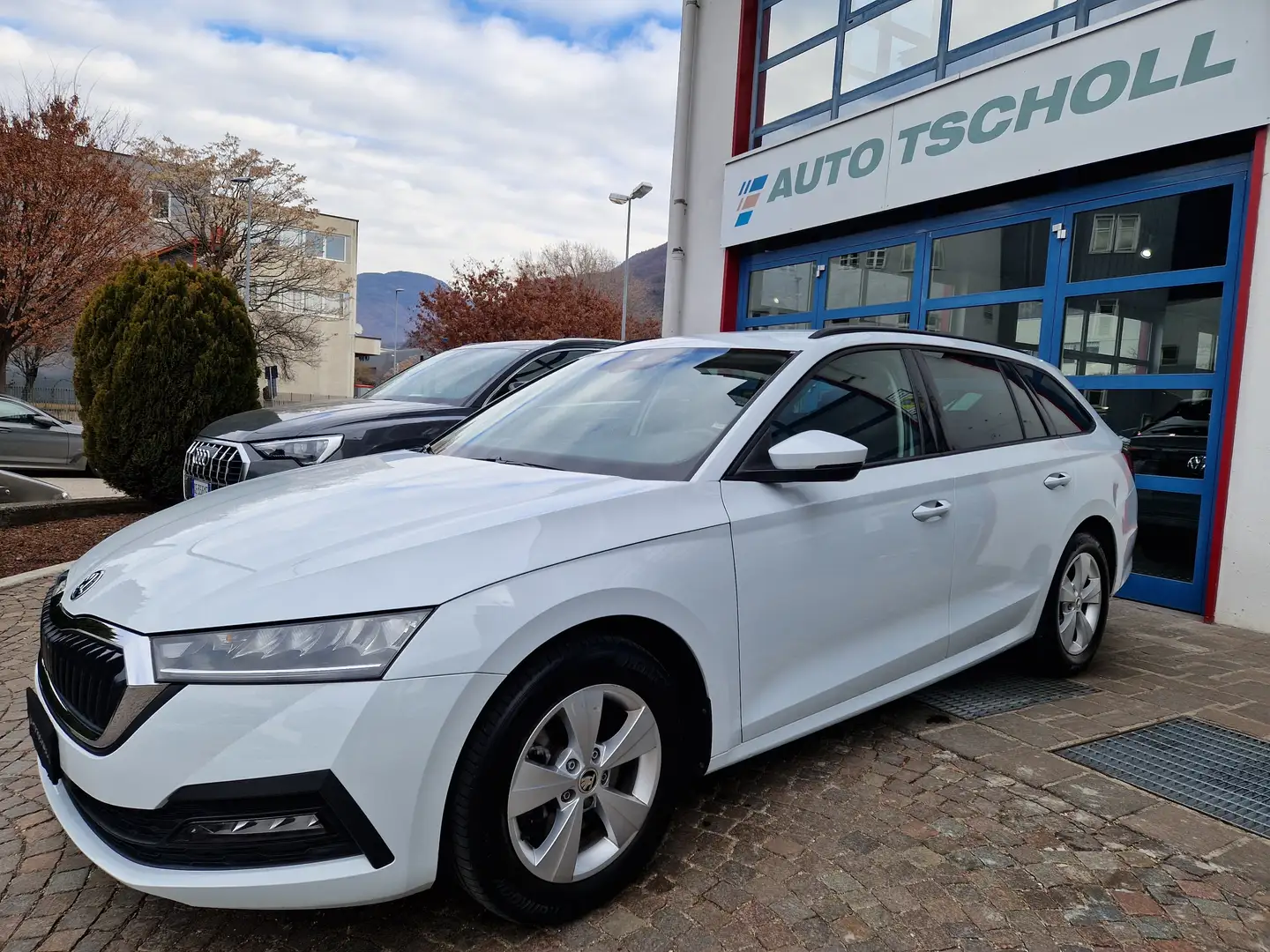 Skoda Octavia S.W.2.0TDI150Cv Ambition 4x4 LED ACC Navi-Columbus Blanc - 1