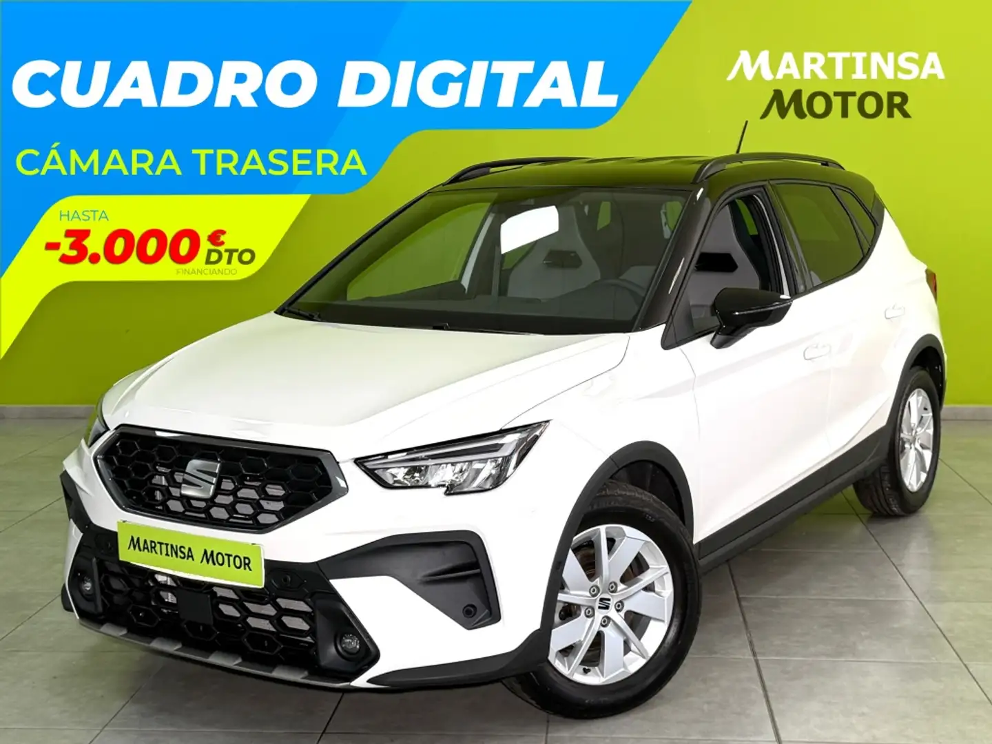 SEAT Arona 1.0 TSI S&S FR115 Blanco - 1