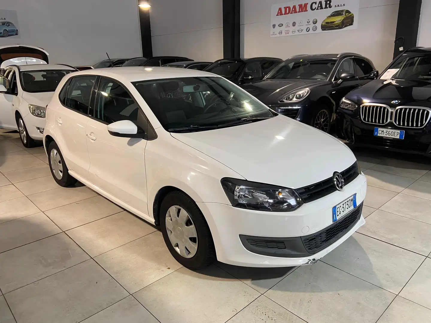 Volkswagen Polo Polo V 2009 5p 1.2 tdi Trendline Bianco - 2
