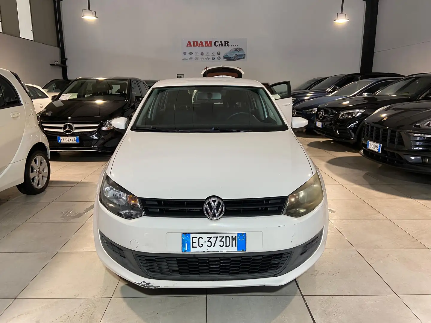 Volkswagen Polo Polo V 2009 5p 1.2 tdi Trendline Bianco - 1