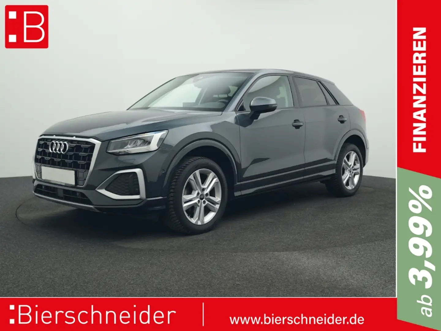 Audi Q2 35 TFSI S-tronic advanced PANO KAMERA LED Grau - 1