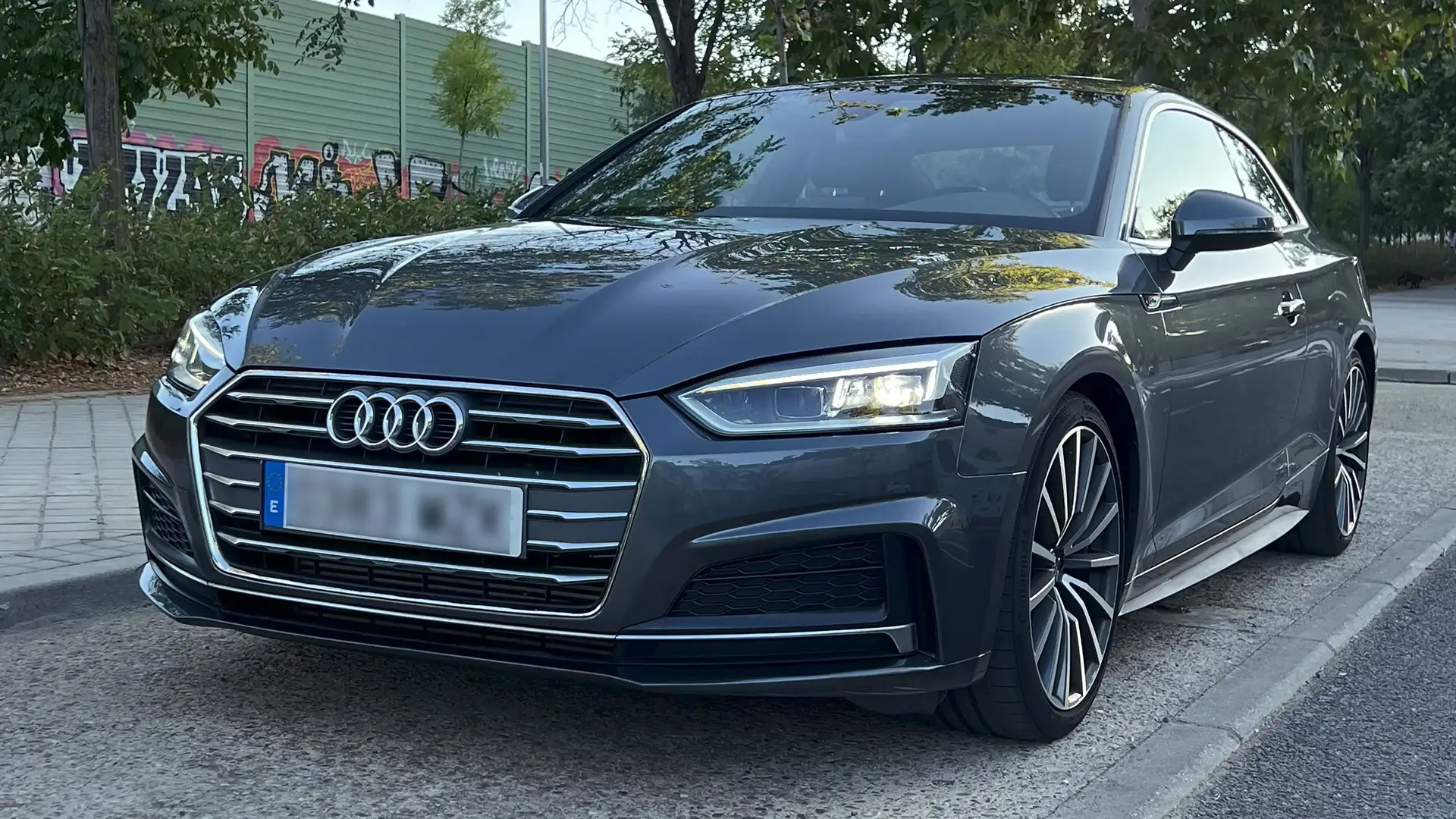 Audi A5 A5 Coupé 40 TFSI S line S tronic 140kW S line Gris - 1