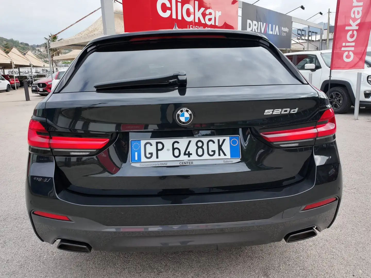 BMW 520 520d Touring mhev 48V Msport auto Nero - 1